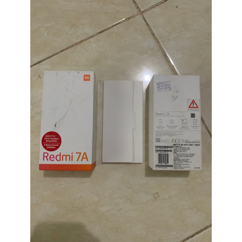 

DUS BOOK KARDUS BOX KARTON XIAOMI REDMI 7A ORIGINAL COPOTAN
