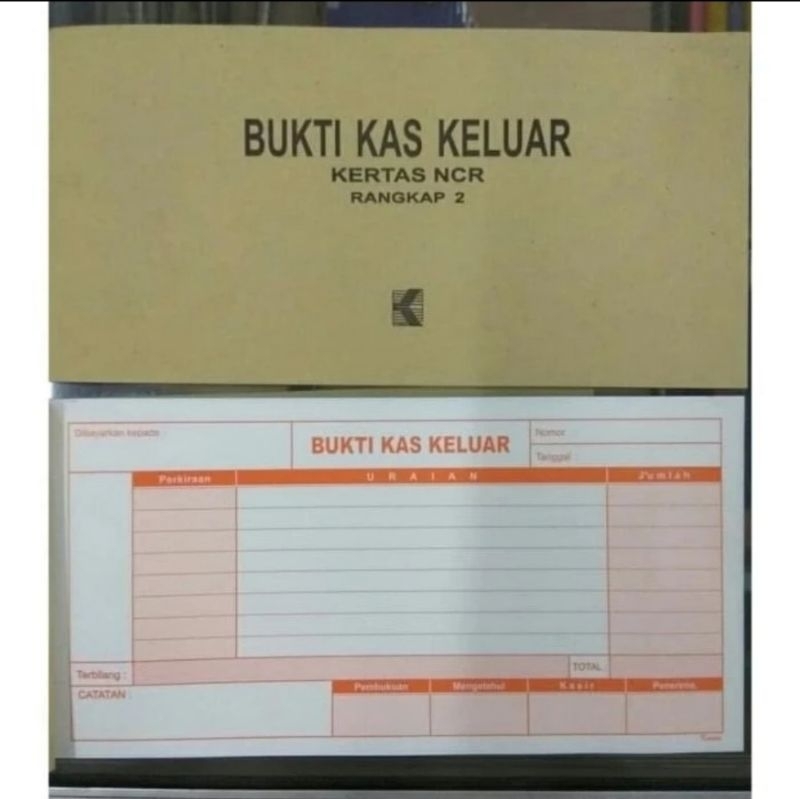 

Bukti Kas Keluar 1/3 Folio Rangkap 2 NCR / 2 Ply Kurnia