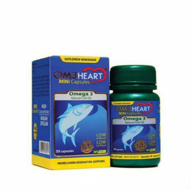 OM3HEART Omega3 isi 30