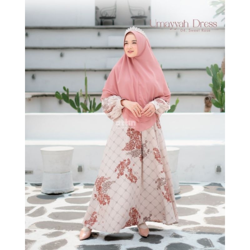 Gamis Umayyah Dress By Attin ( Gamis dan Khimar Di Jual Terpisah )