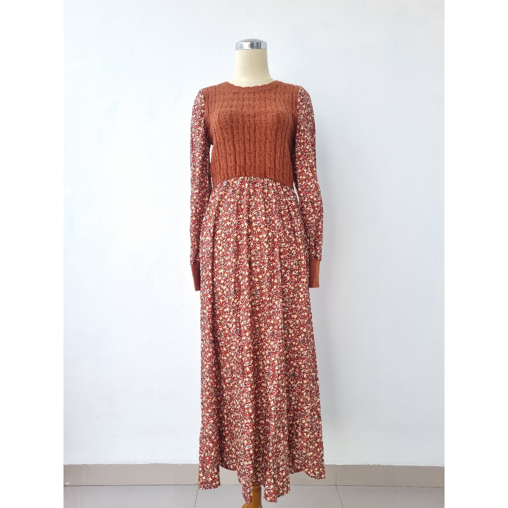 Gamis Dress Knit / Gamis Rajut / Dress Rajut