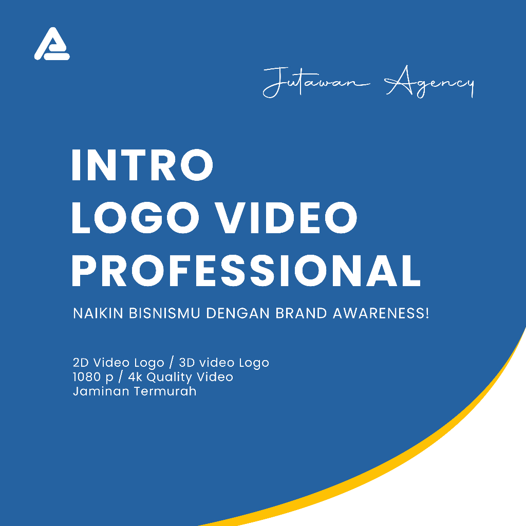 (TERMURAH) JASA PEMBUATAN INTRO VIDEO LOGO | Intro Video Youtube - Intro Video Company Profile