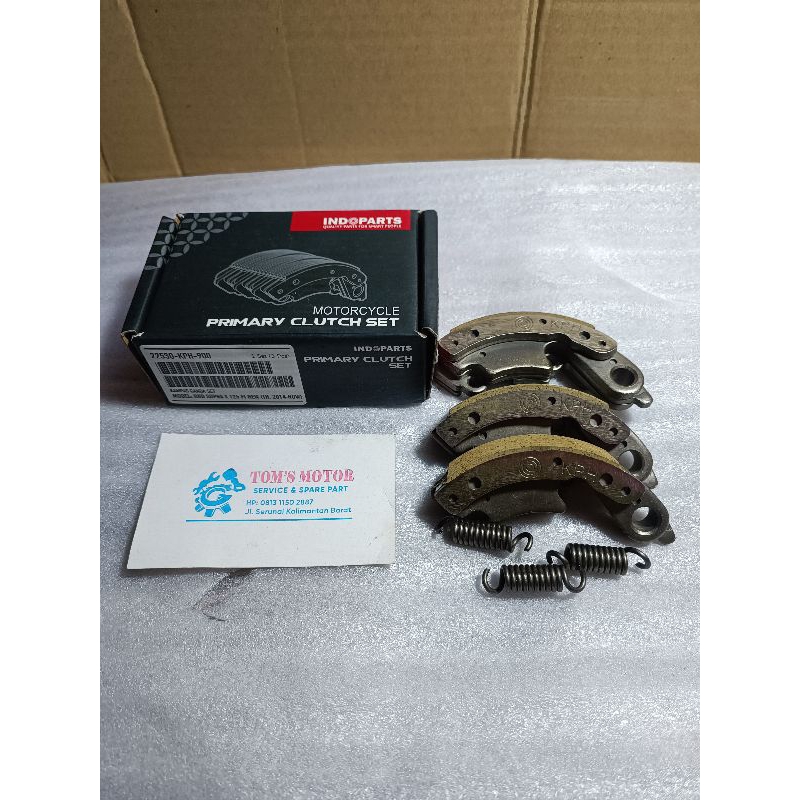 kampas ganda only indopart karisma, supra x125