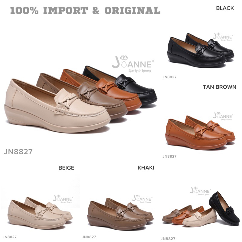 [ORIGINAL] JOANNE Wedges Shoes Sepatu Wanita #JN8827