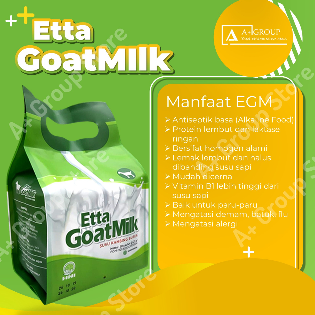 

Susu Kambing Murah Bagus HNI ETTA GOAT MILK