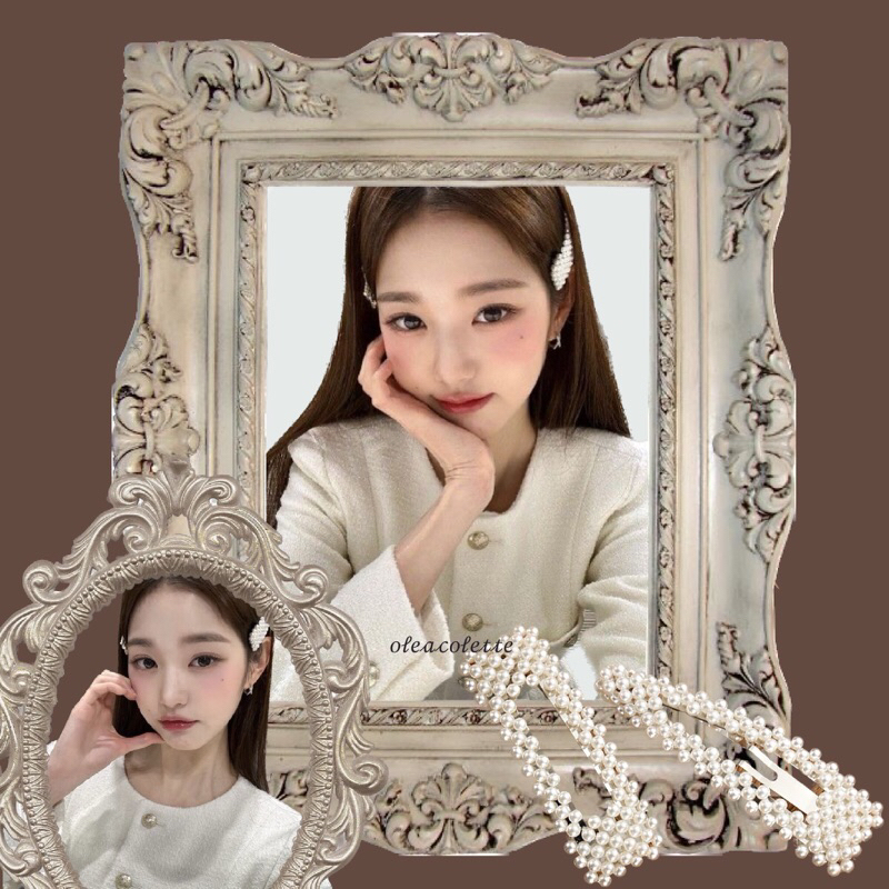 Wonyoung Hairclip / hairclip mutiara jang wonyoung