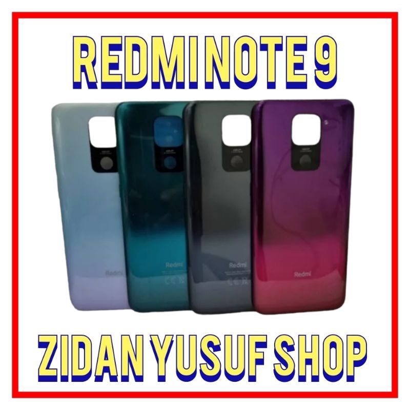 BACKDOOR BACK COVER CASING TUTUP BELAKANG XIAOMI REDMI NOTE 9 ORIGINAL