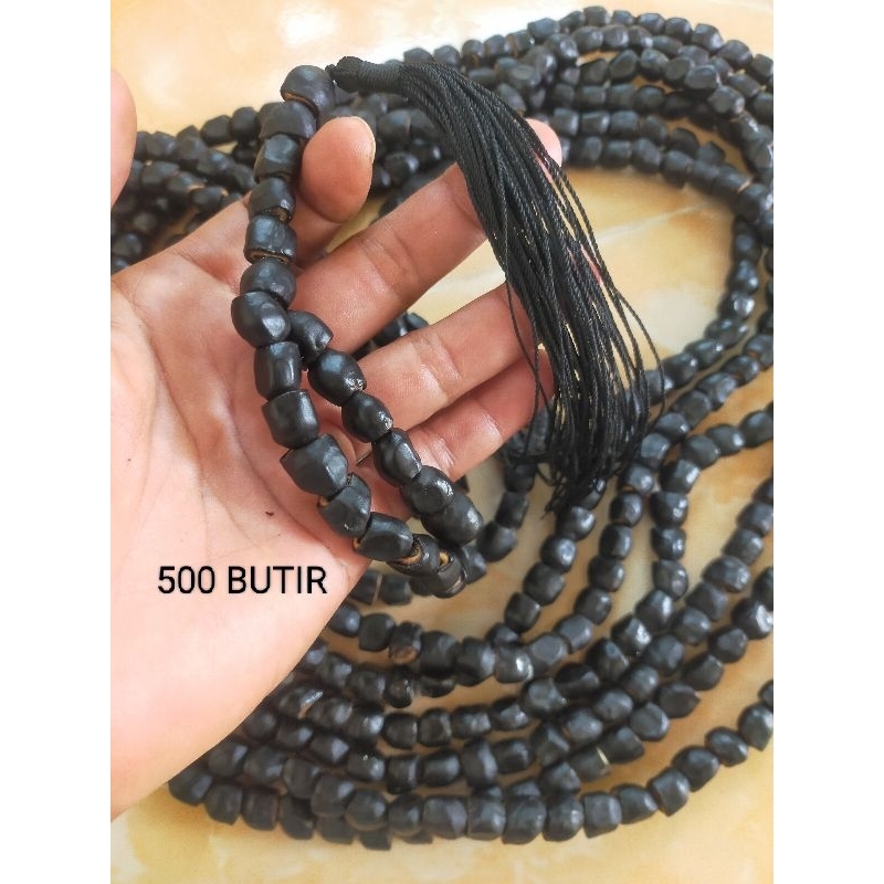 tasbih biji pisang pidak sunan bonang asli /tasbih 500 butir /tasbih muslim/tasbih wali