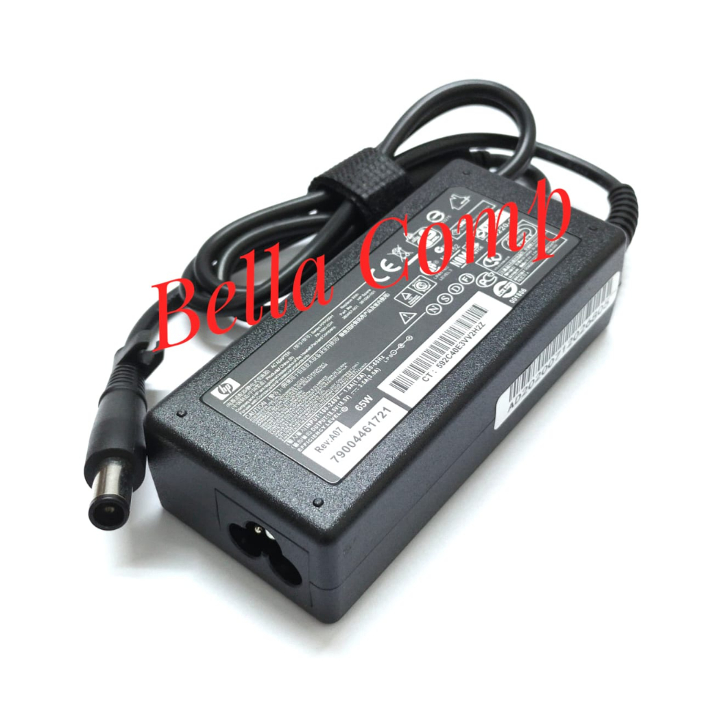 Pengisi Daya For Adaptor Laptop HP 19.5V 3, 33A 65W (7.4Mm * 5.0Mm) AC ADAPTER CHARGER LAPTOP HP EliteBook 810 G1 810 G2 820 G1 820 G2 840 G1 840 G2 850 G1 850 G2