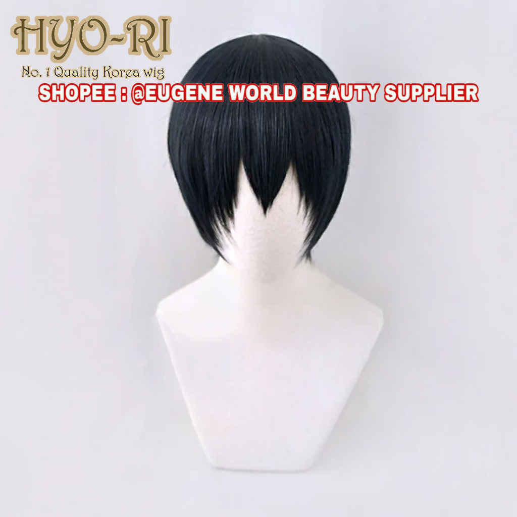 READY STOCK - RAMBUT PALSU WIG COSPLAY ANIME HAIKYUU HAIKYU HAIKYUU HAIKYU WIG TOBIO KAGEYAMA WIG KA