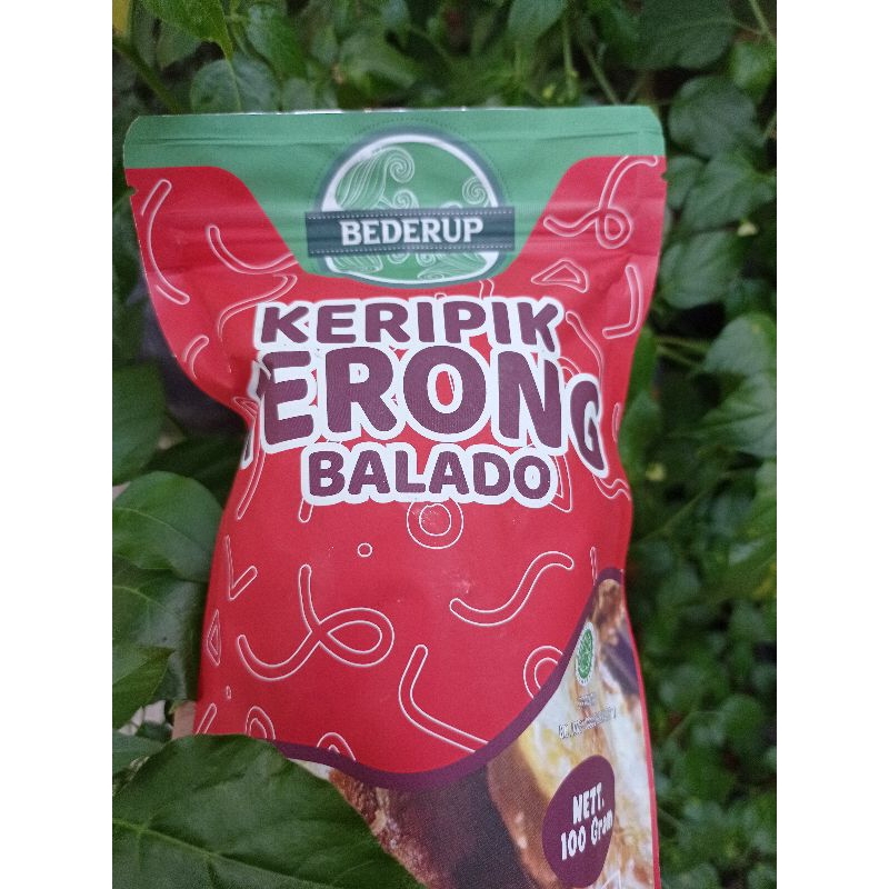 

keripik terong balado