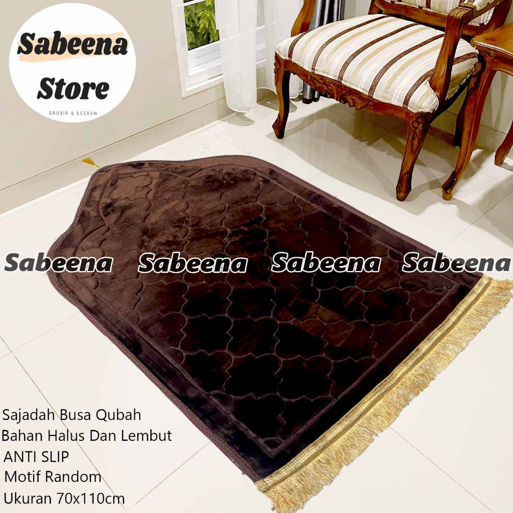 Sajadah Qubah Terbaru Motif Minimalis Bahan Tebal Dan Halus Super Premium