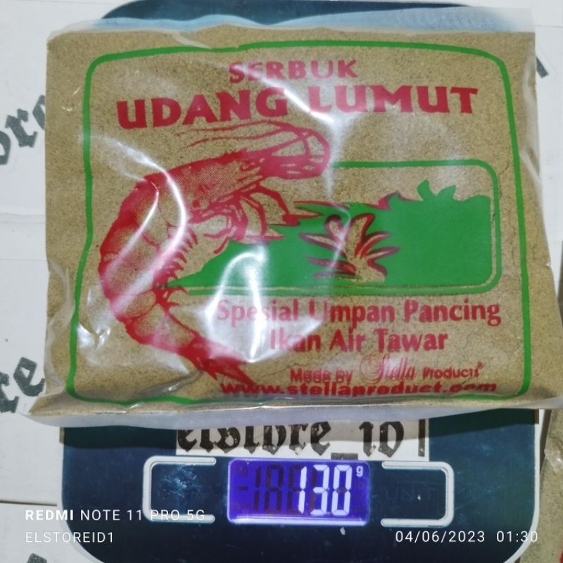 Umpan Pancing Stella Serbuk UDANG LUMUT