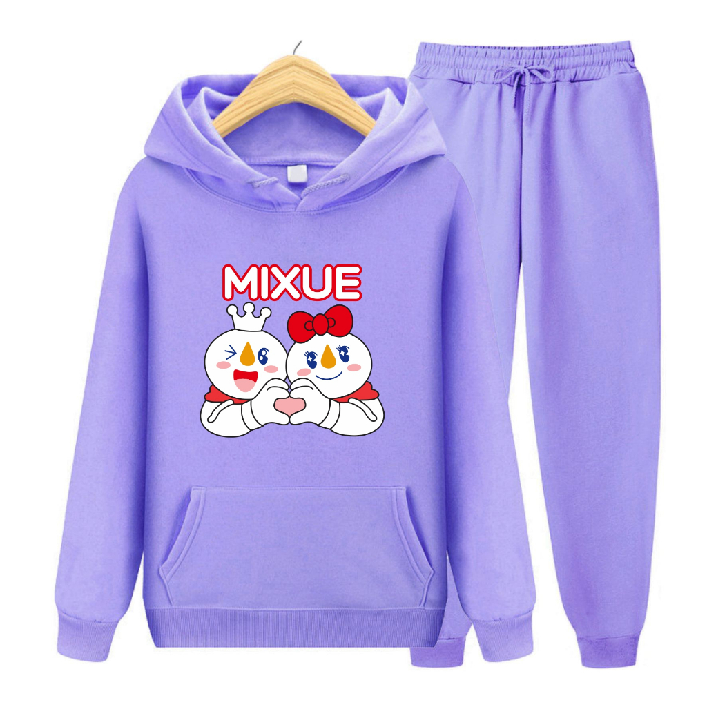 FenishaStore Sweater Hoodie Mixue | Anak-Remaja 4-14 Tahun ( SET Hoodie - Mixue )®