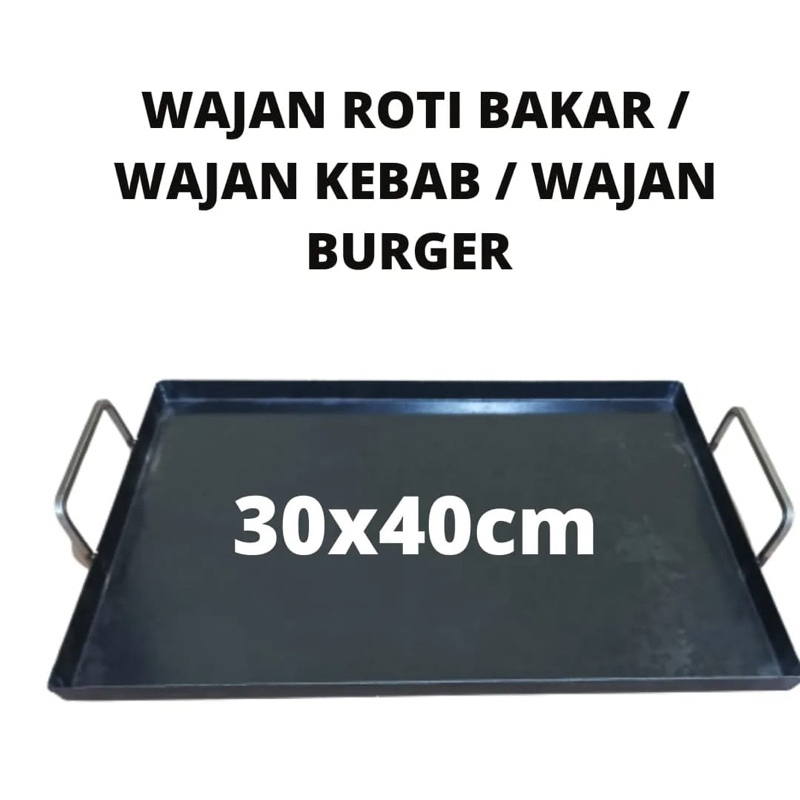 Wajan Roti Bakar / Wajan Kebab 30x40 cm