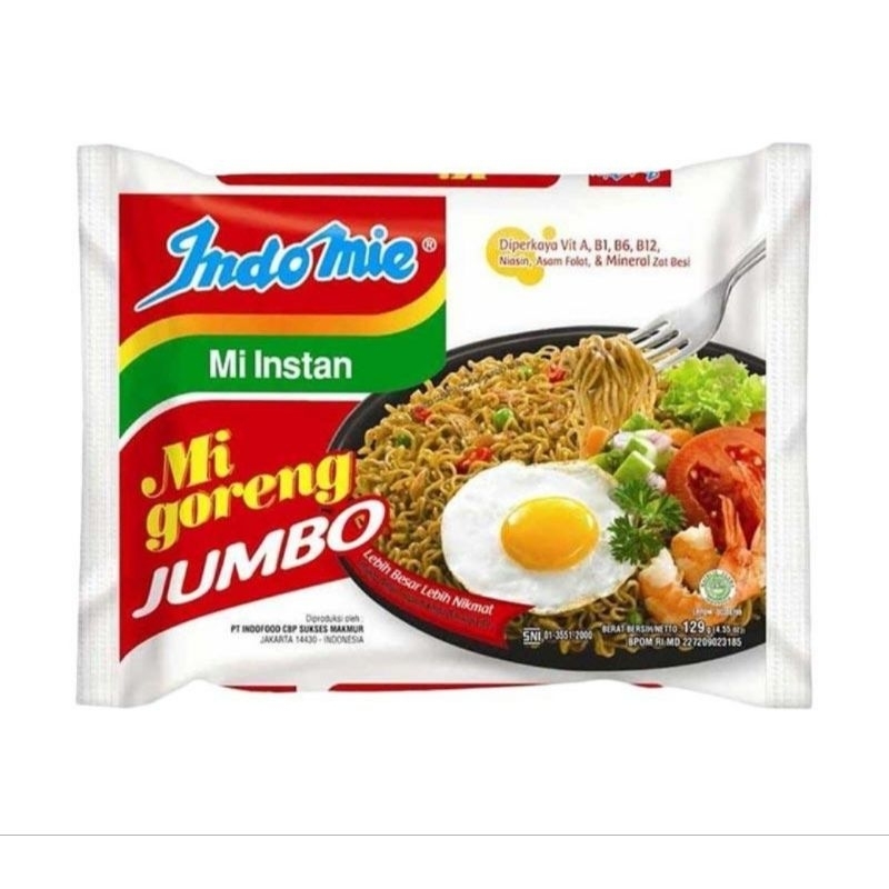 

INDOMIE JUMBO MIE GORENG