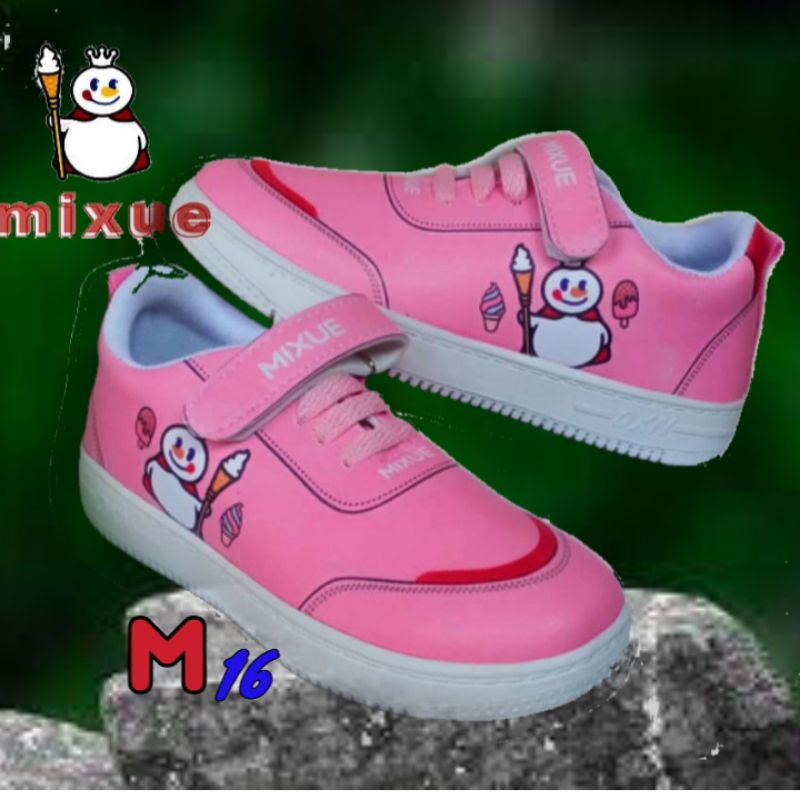 Sepatu Sneaker Anak perempuan Mixue nyaman digunakan murah awet