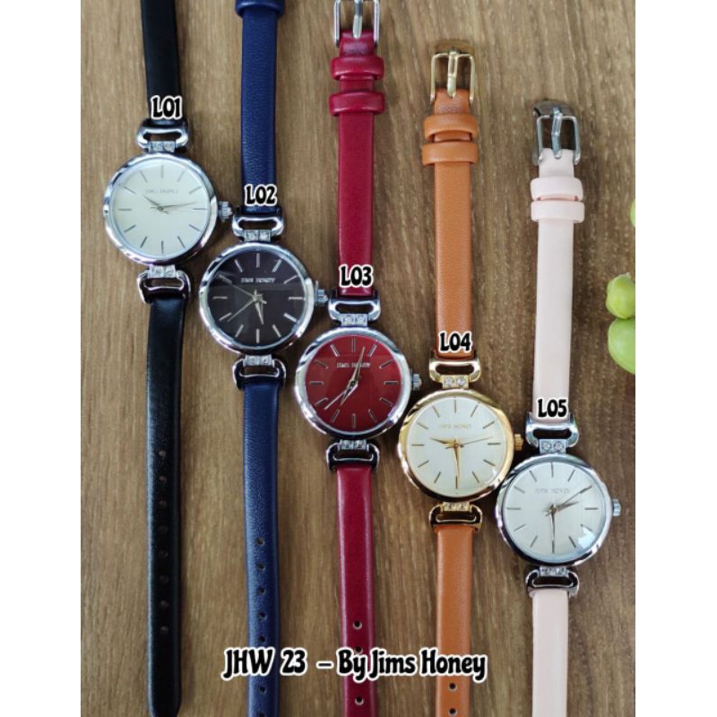 Jhw 23 Jims Honey Jam Tangan Wanita Cocok tangan kecil free box