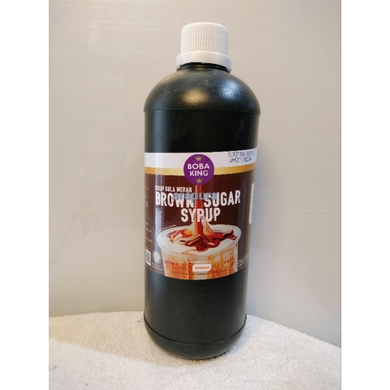 

BOBA KING BROWN SUGAR SYRUP/ SIRUP GULA MERAH 1 LITER