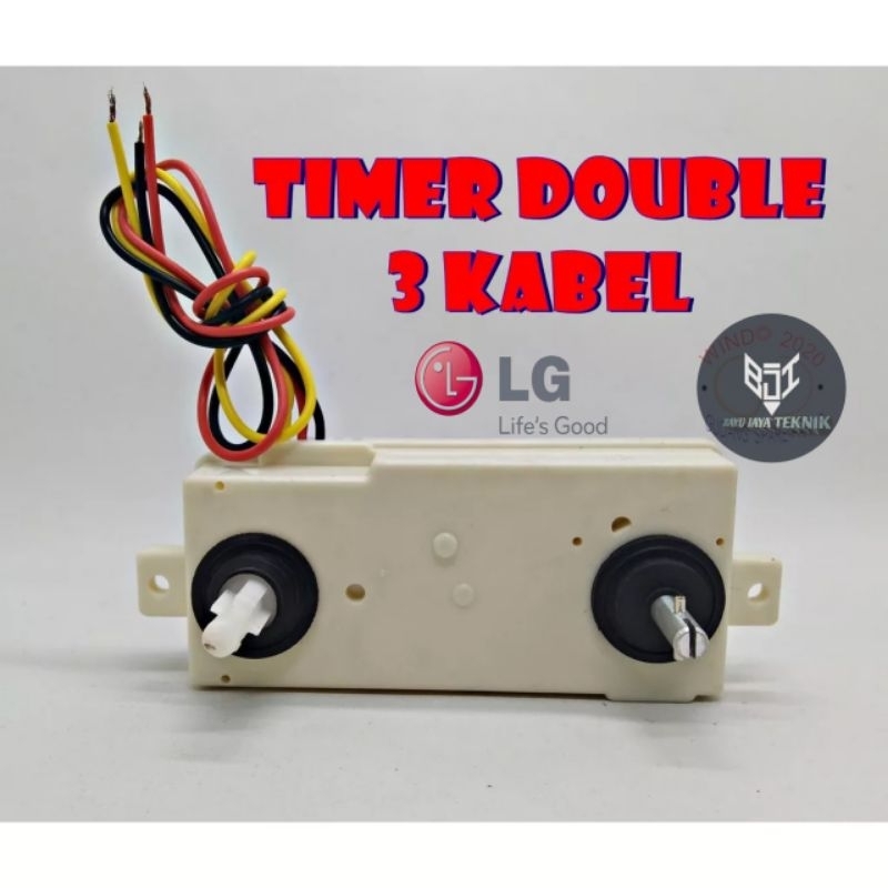 TIMER WASH/ Pencuci Mesin Cuci 2 Tabung LG | Timer Double 3 Kabel | Timer Pencuci LG | Timer Mesin c