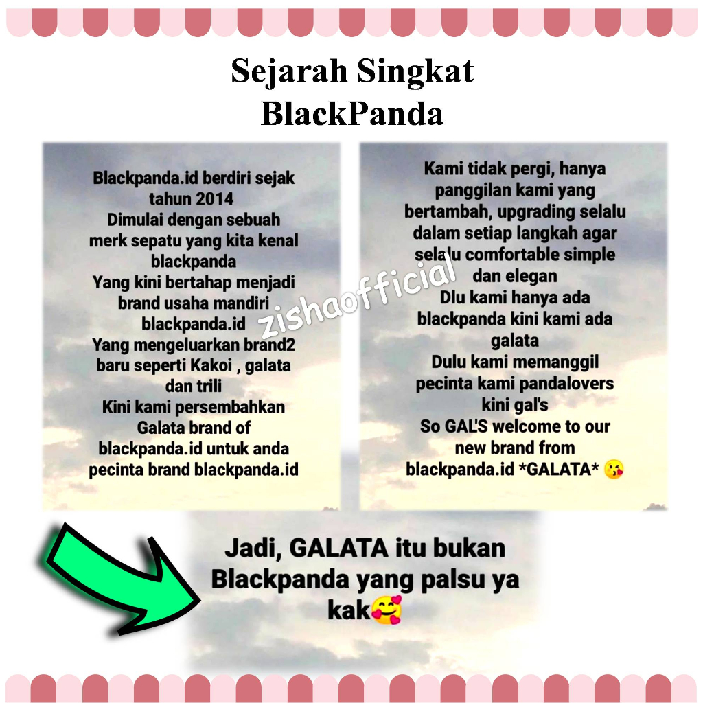 Blackpanda Flat Shoes / Sepatu Black Panda / Sepatu Wanita / Flatshoes Wanita / Black Panda Flona Bustong