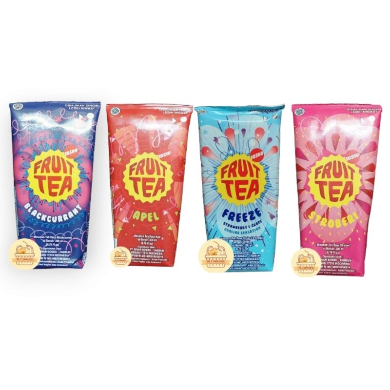 

Fruit Tea 200ml - Minuman Teh Buah Fruittea Segitiga