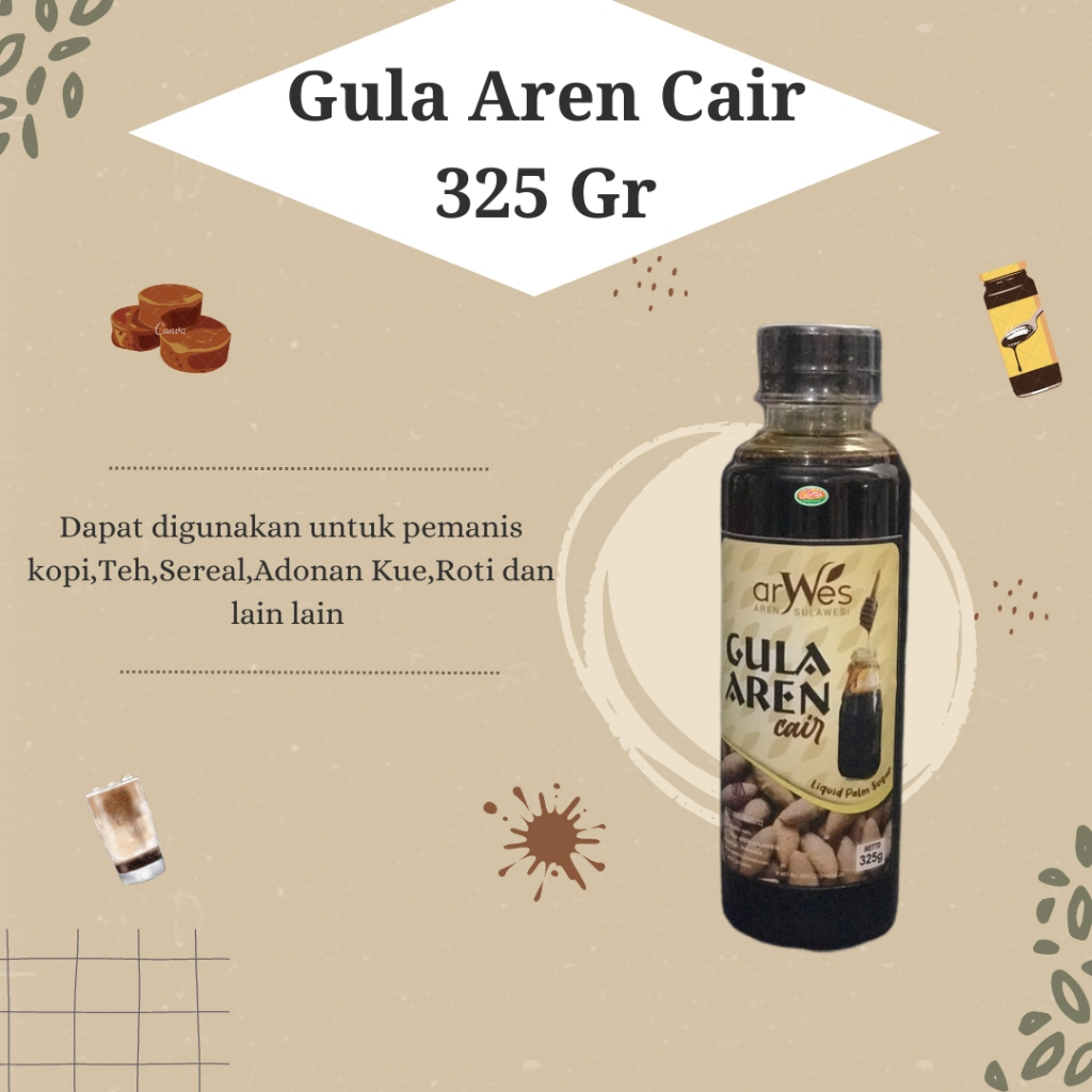 

GULA AREN CAIR 325 GR