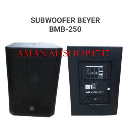 SUBWOOFER AKTIF 15 INCH BEYER BMB250 BEYER BMB 250 ORIGINAL