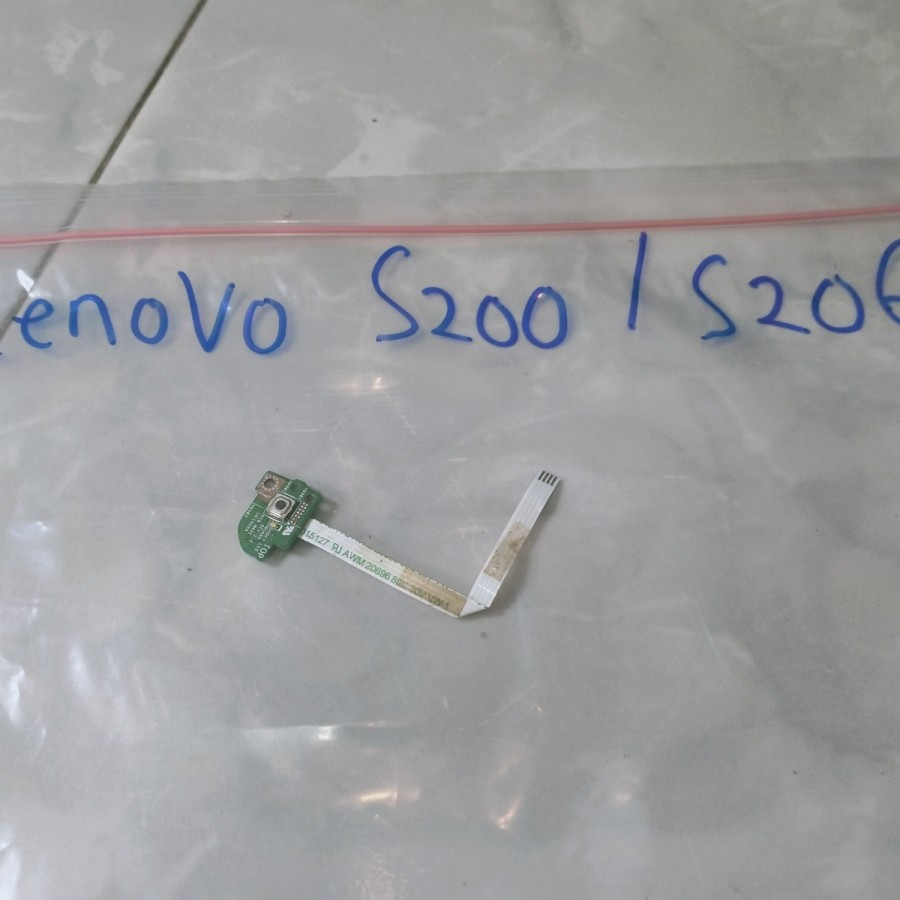 switch on off Lenovo s200 s206 original plus fleksibel