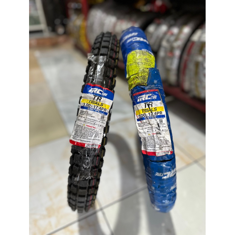 BAN MOTOR IRC TIRE TR TRIAL