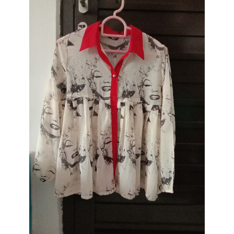 Kaos wanita second no minus