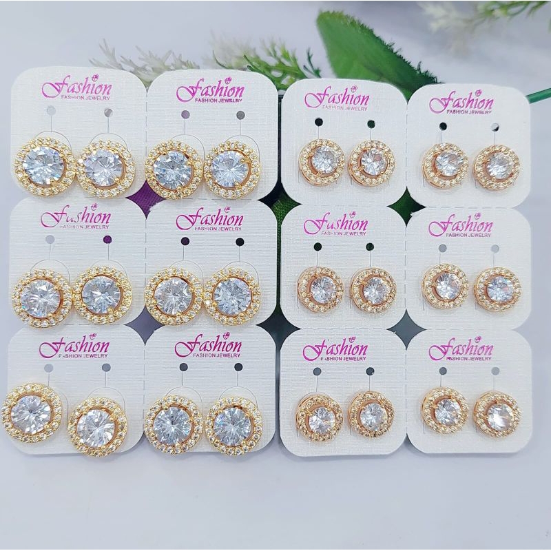 Anting Xuping Permata Lapis Emas R145