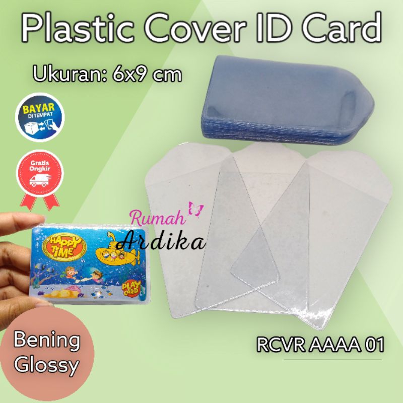 

Plastik Mika cover ID card ktp sim pelindung ktp sim RCVR_AAAA01 [Harga per 1 pcs]