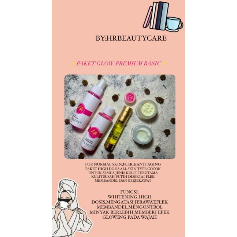Paket Glow Premium Basic HR Beautycare