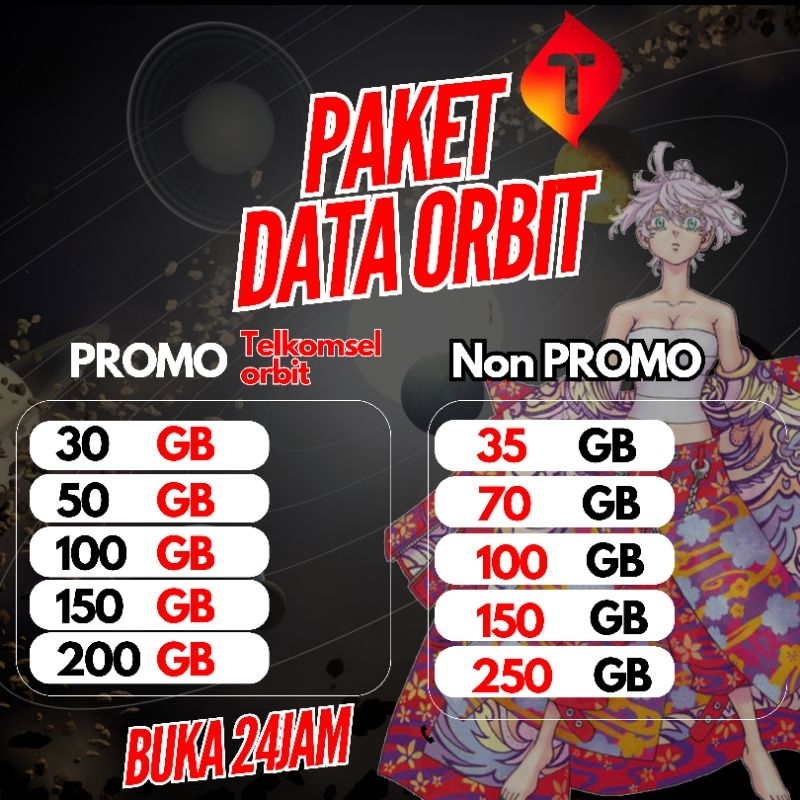 TSEL KUOTA ORBIT | TELKOMSEL DATA ORBIT ISI ULANG DATA OBIT