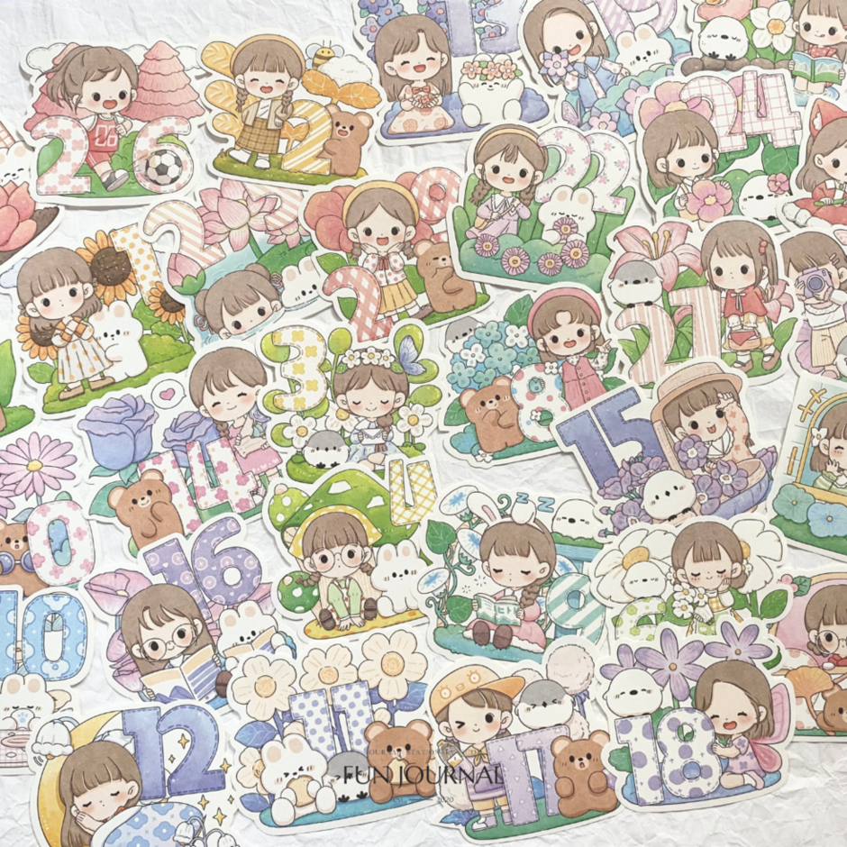 

LIFE RECORD FOR A MONTH PAPER PACK UNTUK JOURNAL JURNAL PLANNING PLANNER DIY SCRAPBOOK BUJO