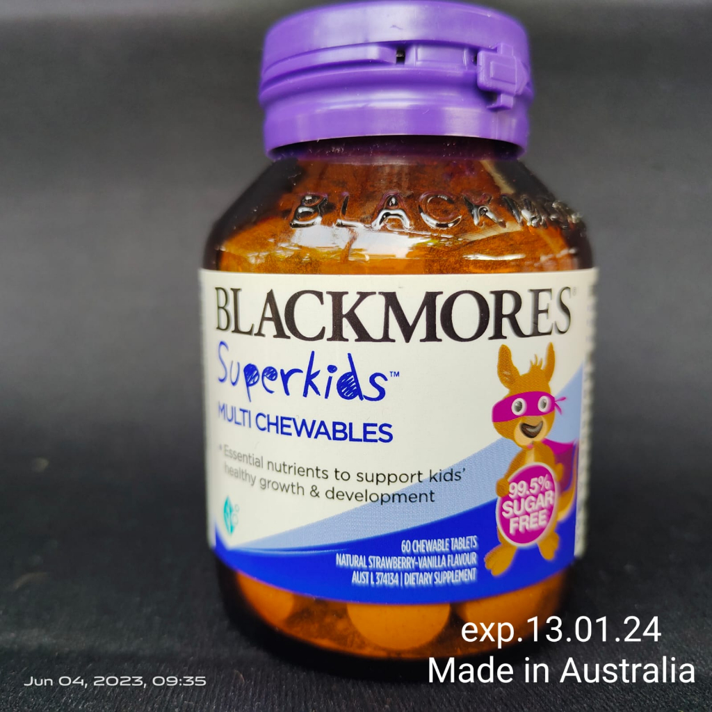 Blackmores Vitamin Anak Multivitamin Kids Health 60 Chewables