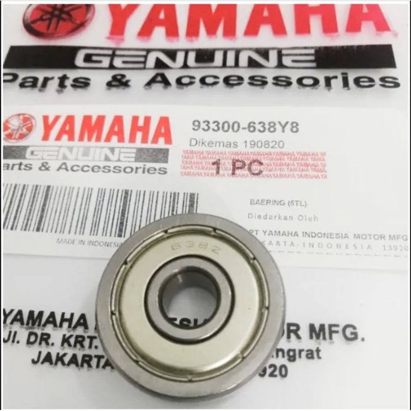 Bearing 638y bak CVT MIO 638Y BEARING BAK CVT