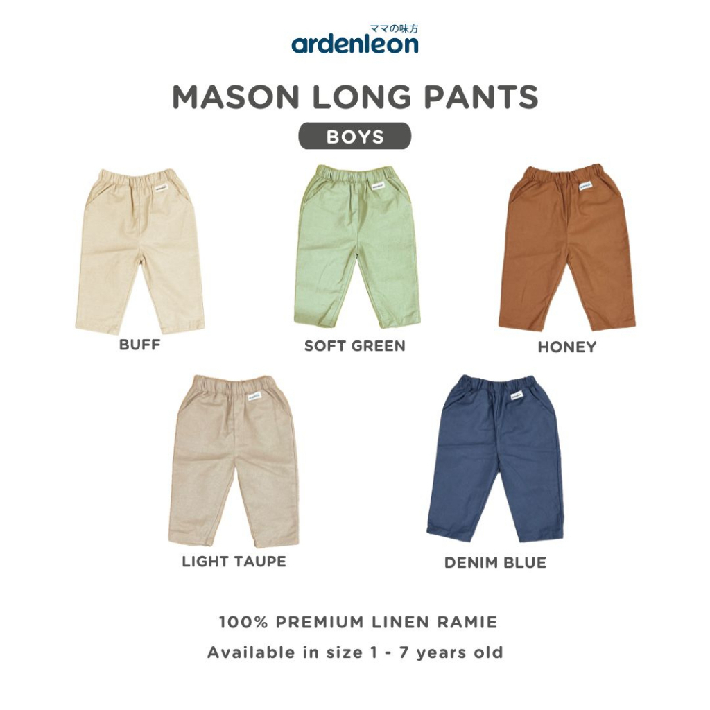 ARDENLEON MURAH MASON LONG PANTS CELANA PANJANG ANAK ARDEN LEON