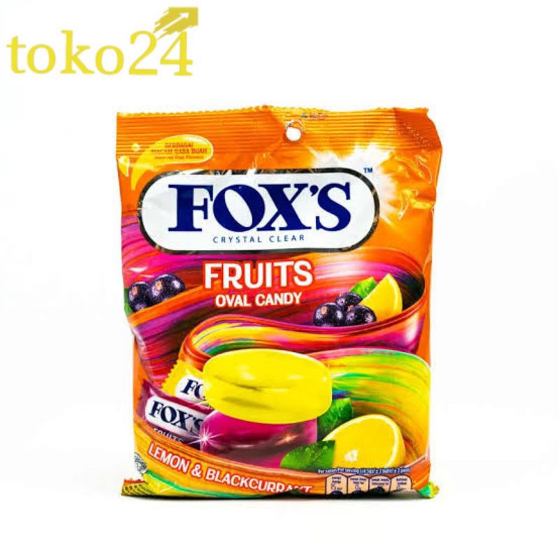 

Fox's Fruits Oval Candy