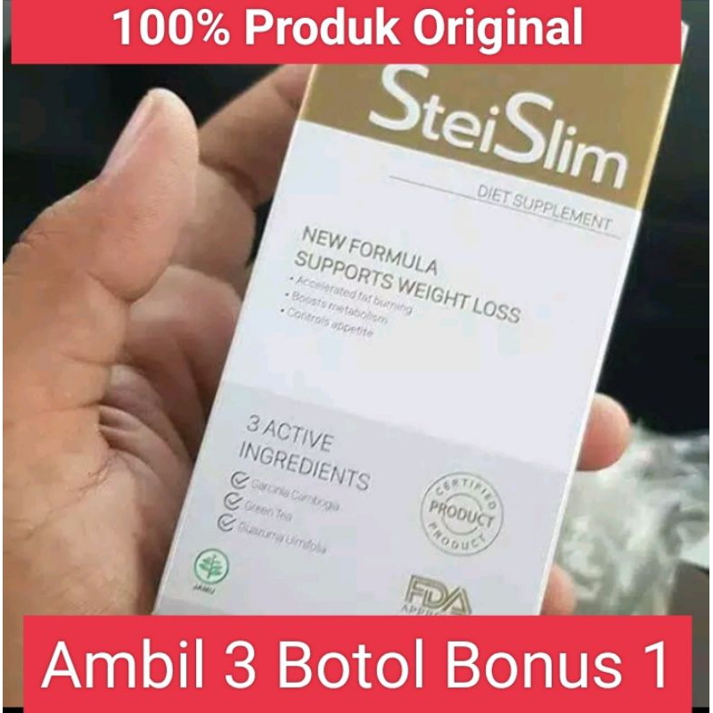 Stei Slim Pelangsing badan tubuh Original