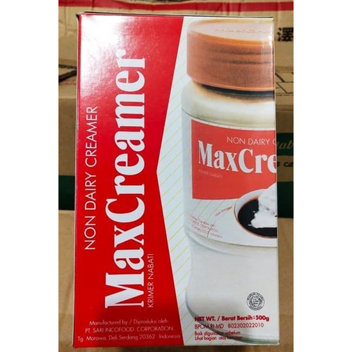 

Max Creamer Non Dairy Cremer 500 Gram