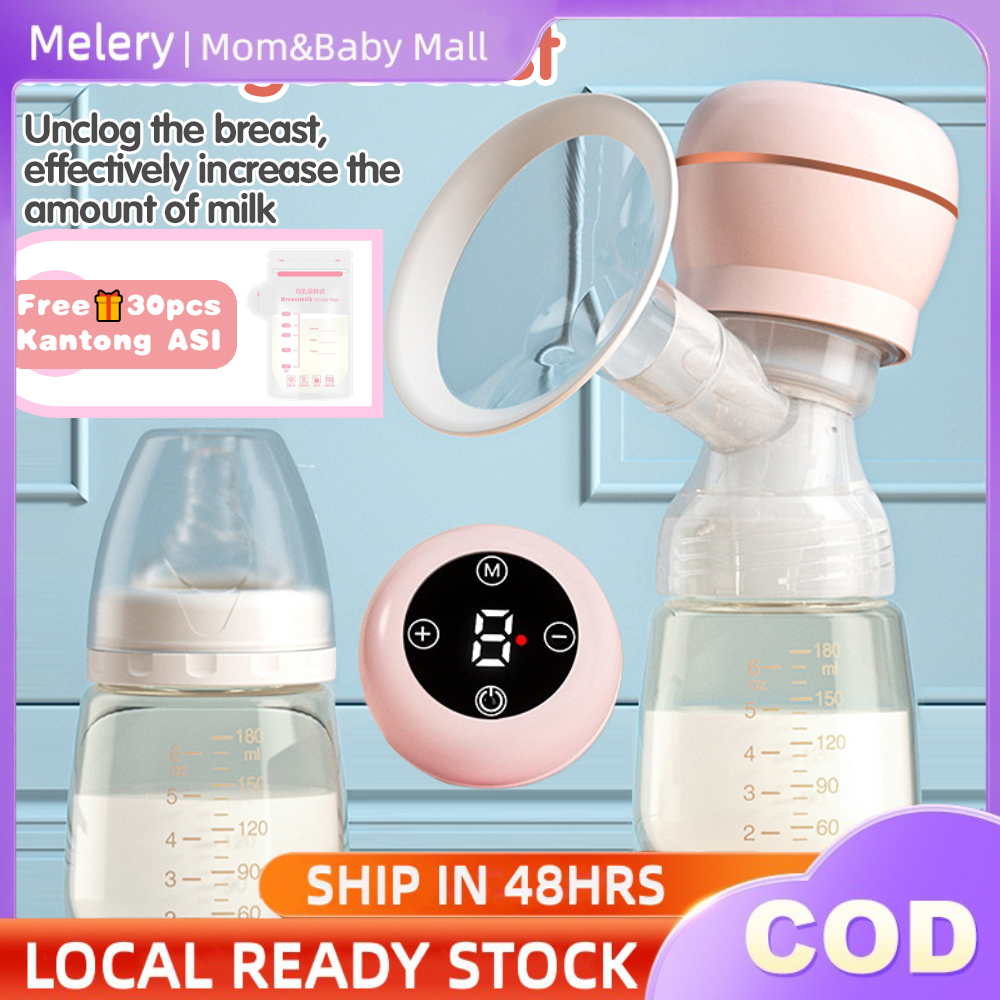 Pumping Asi Elektrik Wireless Pompa Asi Elektrik All In One Daya Hisap Kuat 180Ml Portable Breast Pump（Kemasan Baru）/ Pompa Asi Elektrik Pompa Payudara Tanpa Kabel Keamanan Portabel Kantong Asi