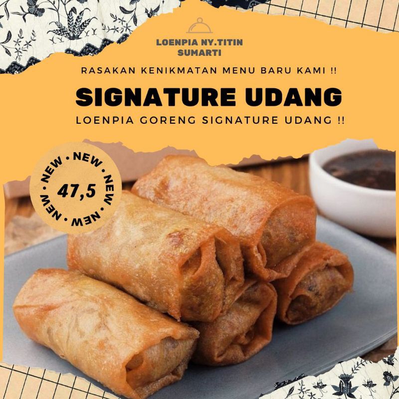 

Loenpia Signature Udang Goreng/Mentah 5 pcs