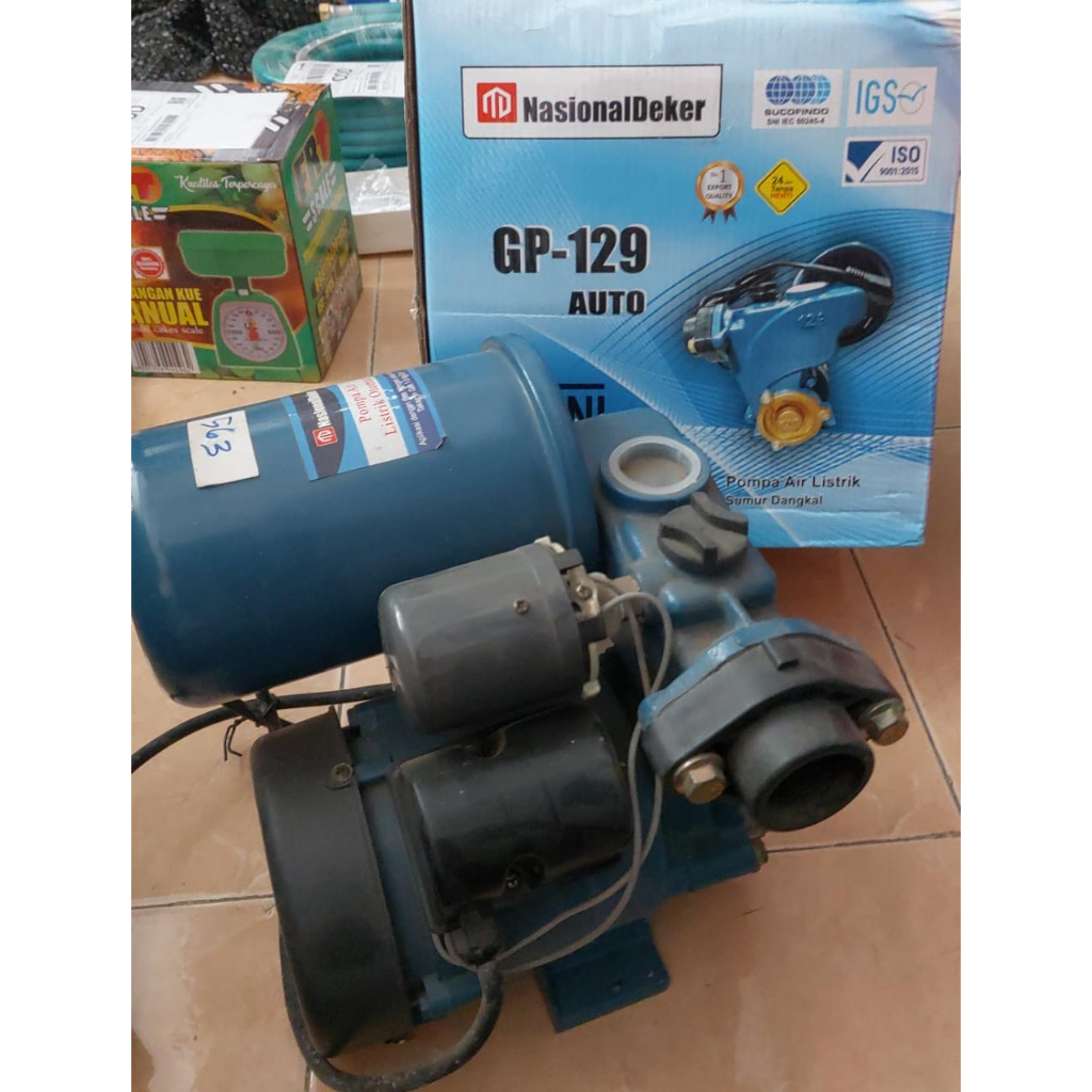POMPA AIR AUTOMATIS GP-129 NASIONAL DEKE