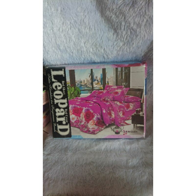 sprei leopard king size