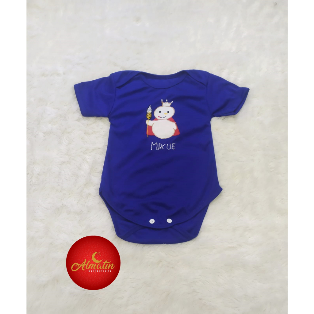 jumper bayi lengan pendek jumper segitiga katun lembut baju bayi 0-3 bulan