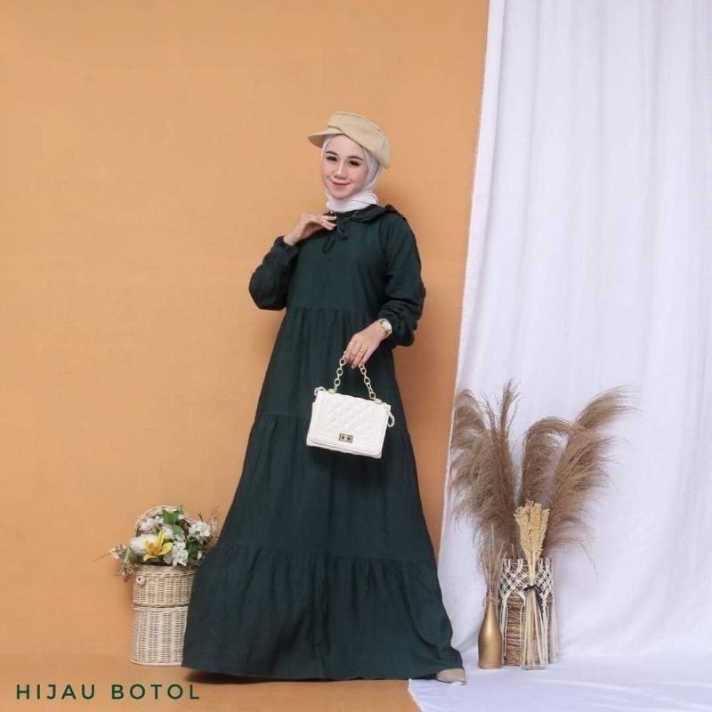 Sandra Midi Dress Rayon Fashion Muslim