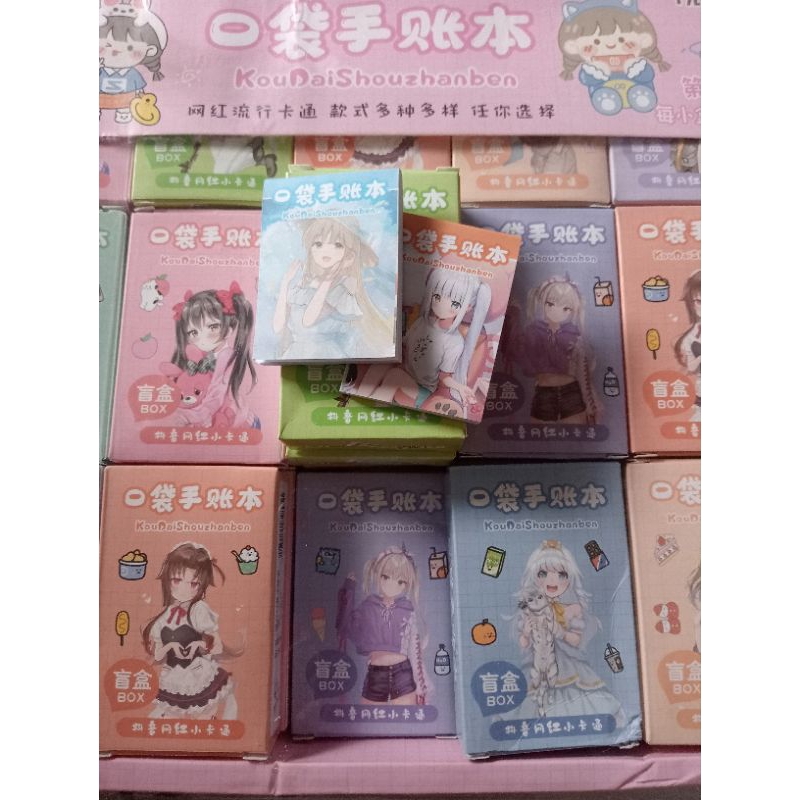 

notebook mini aestetic 1 kotak kcl isi 2 notebook kecil/memo kcl