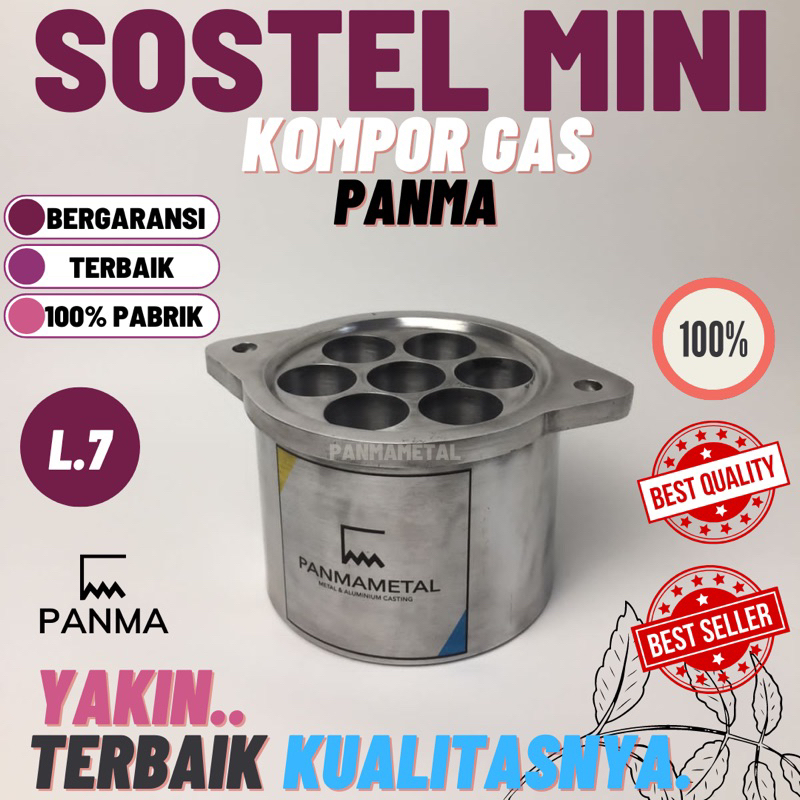 Sostel Mini Kompor Gas Panma 7 Lubang